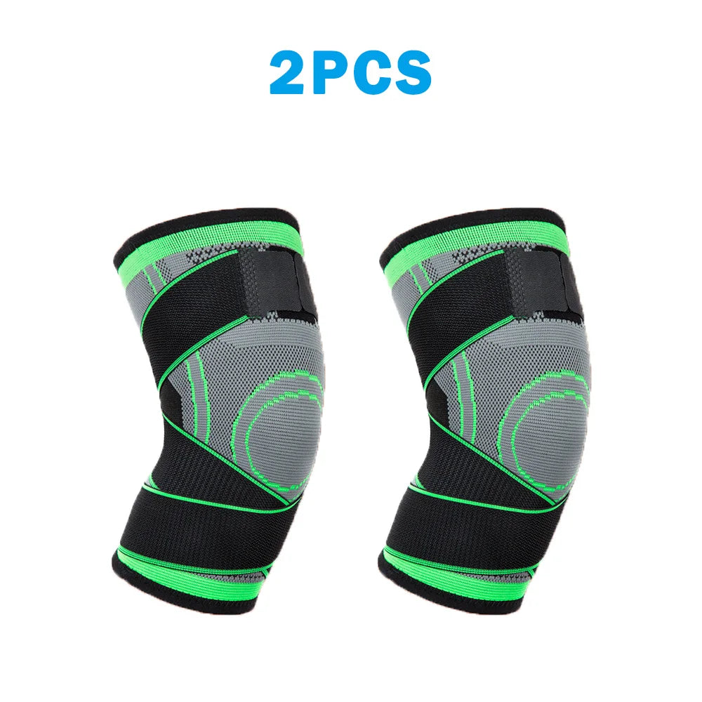 Pressurized Elastic Knee Pads